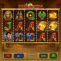 SkyHills - Book of Dead Slot Game - Egyptian Adventure
